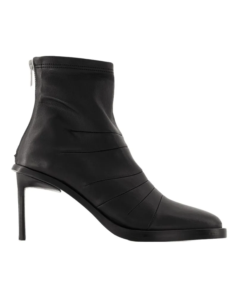 Ann Demeulemeester Hedy -Knöchelstiefel Ann Demeulemester Leder schwarz Black