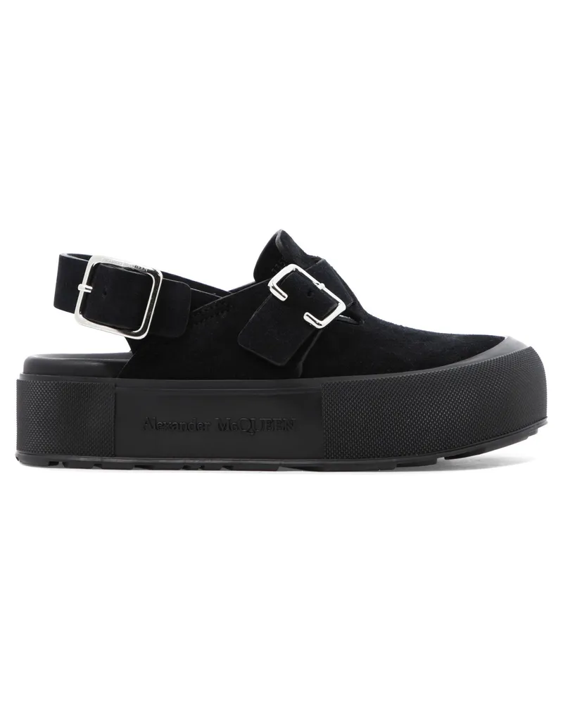Alexander McQueen Sandali "Mount Slick Black