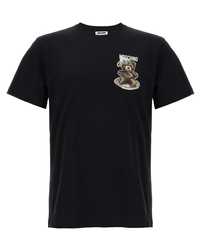 Moschino gedrucktes T -Shirt Black