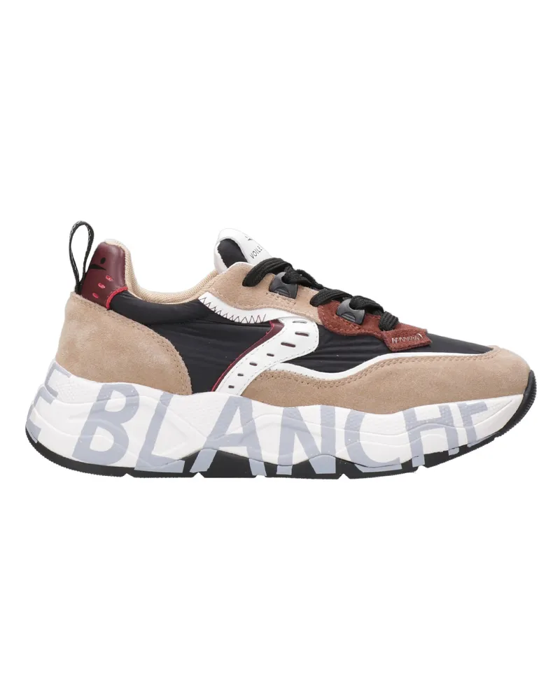 Voile Blanche Voile-Blanche-Sneaker Sabbia+nero