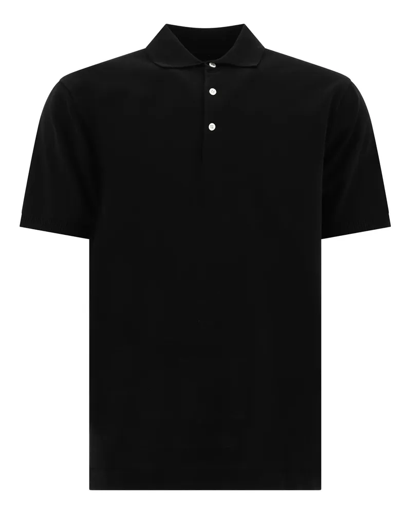 Beams Plus Strahlen plus "12 g" Poloshirt Black
