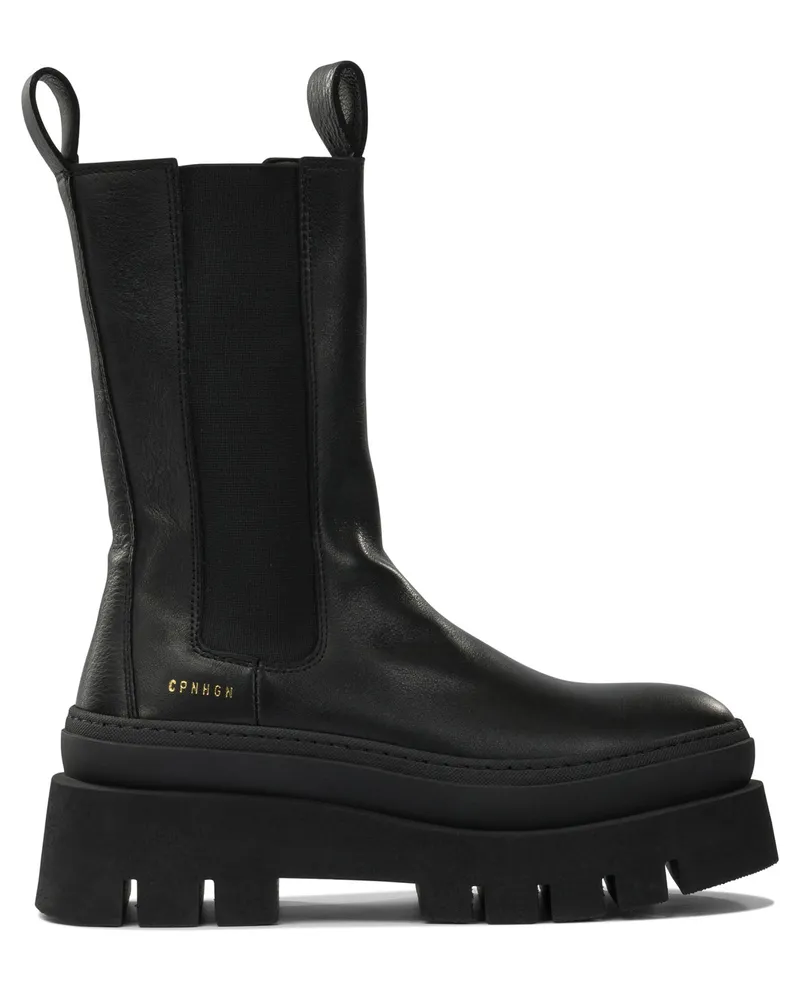 Copenhagen Kopenhagener Stiefeletten Black