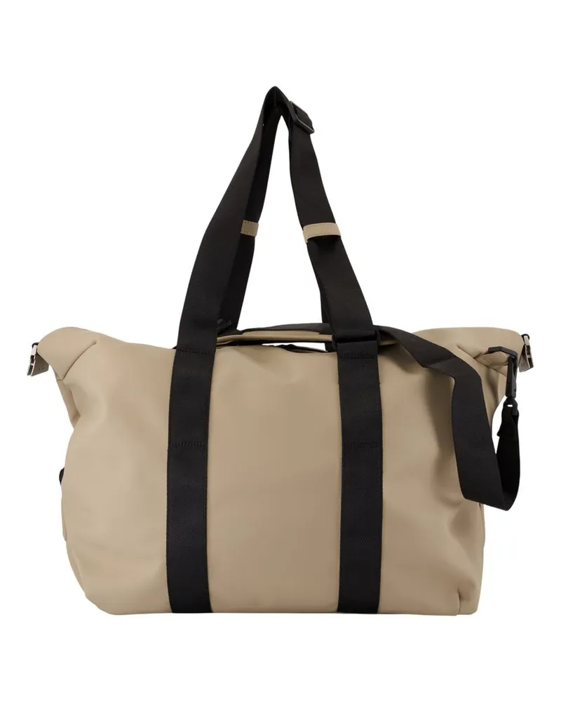 RAINS Valera Weekend Bag kleiner W3 Reisetasche Regen synthetische Beige Beige