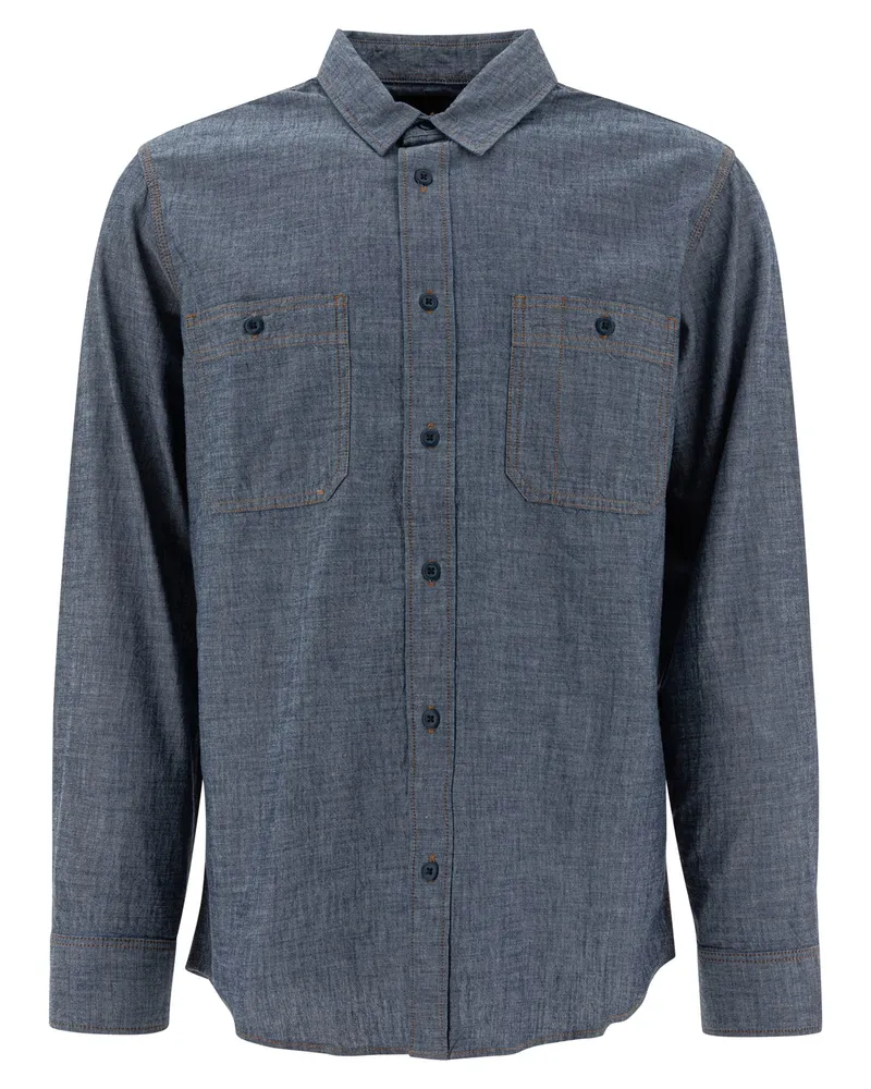 Filson Chambray CPO -Hemd Blue