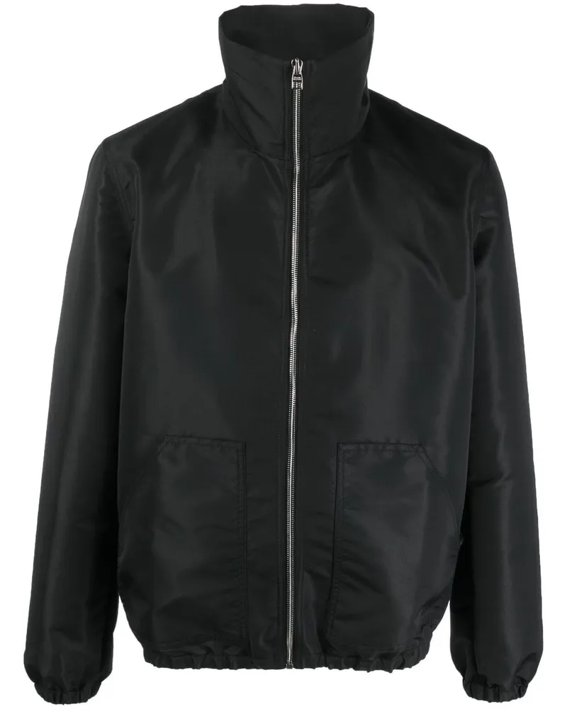 Alexander McQueen Alexander MC Queen Logo Bomberjacke Black