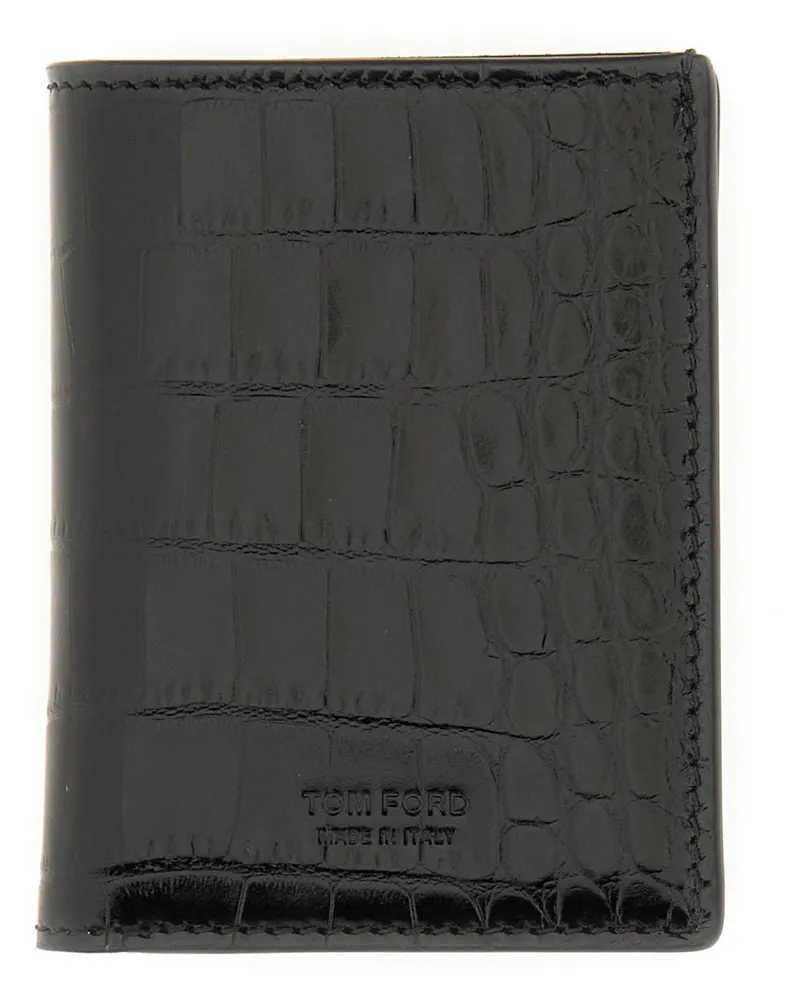 Tom Ford Lederkartenhalter Black