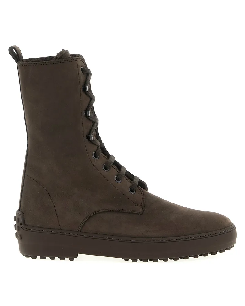 TOD'S Tod 's 'Winter Gommino' Knöchelstiefel Brown