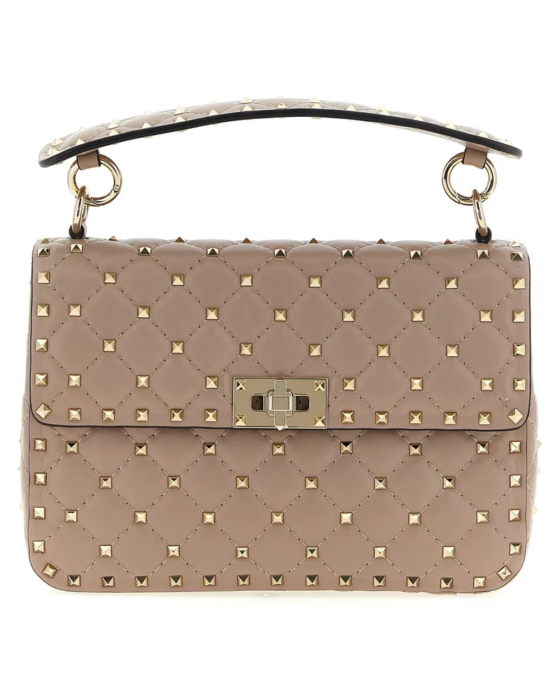 Valentino Garavani Valentino Garavani 'Rockstud Spike' Umhängetasche Pink
