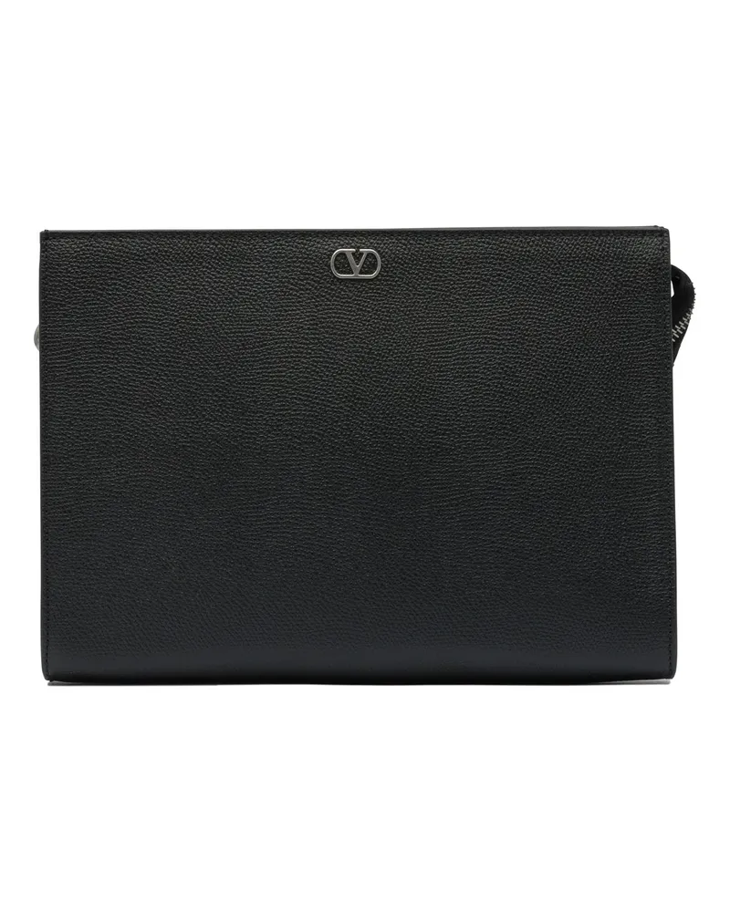 Valentino Garavani Vlogo Signature“-Beutel Black
