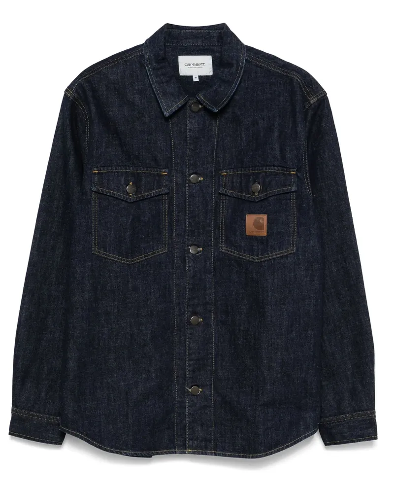 Carhartt WIP Lincoln Hemd Jackat `Camano` Denim 