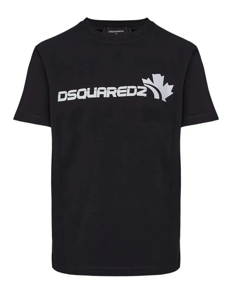 Dsquared2 T-Shirts und Polos Schwarz Black