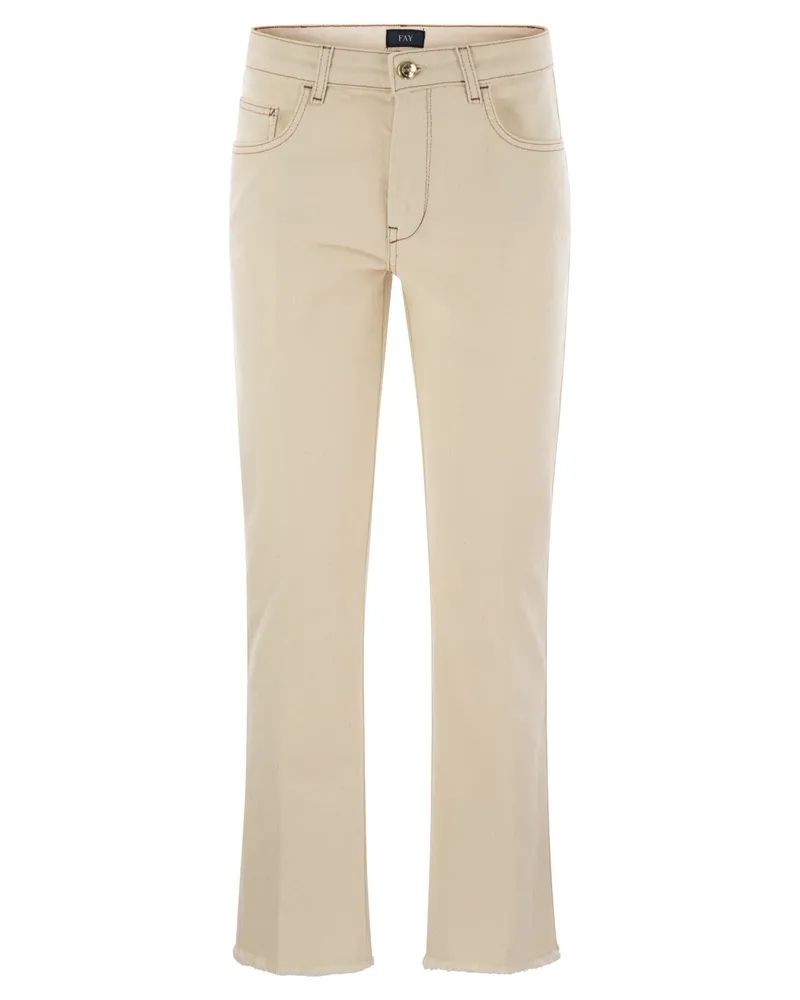 Fay Denim 5 Taschenhosen Light