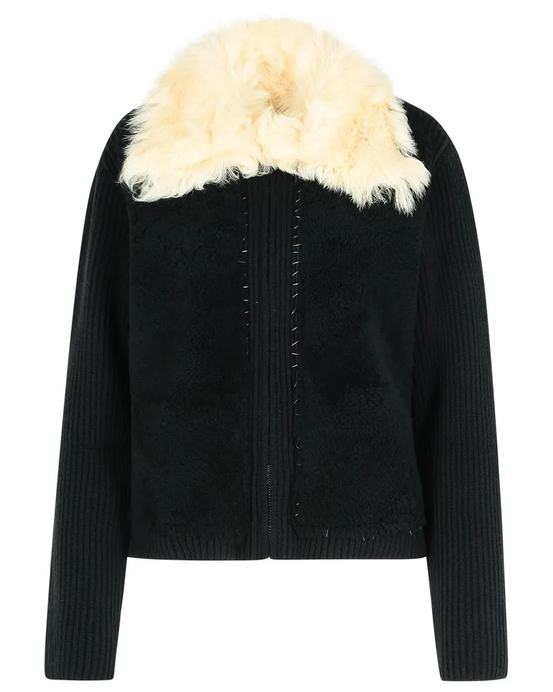 Marni Black Virgin Wollpullover Black