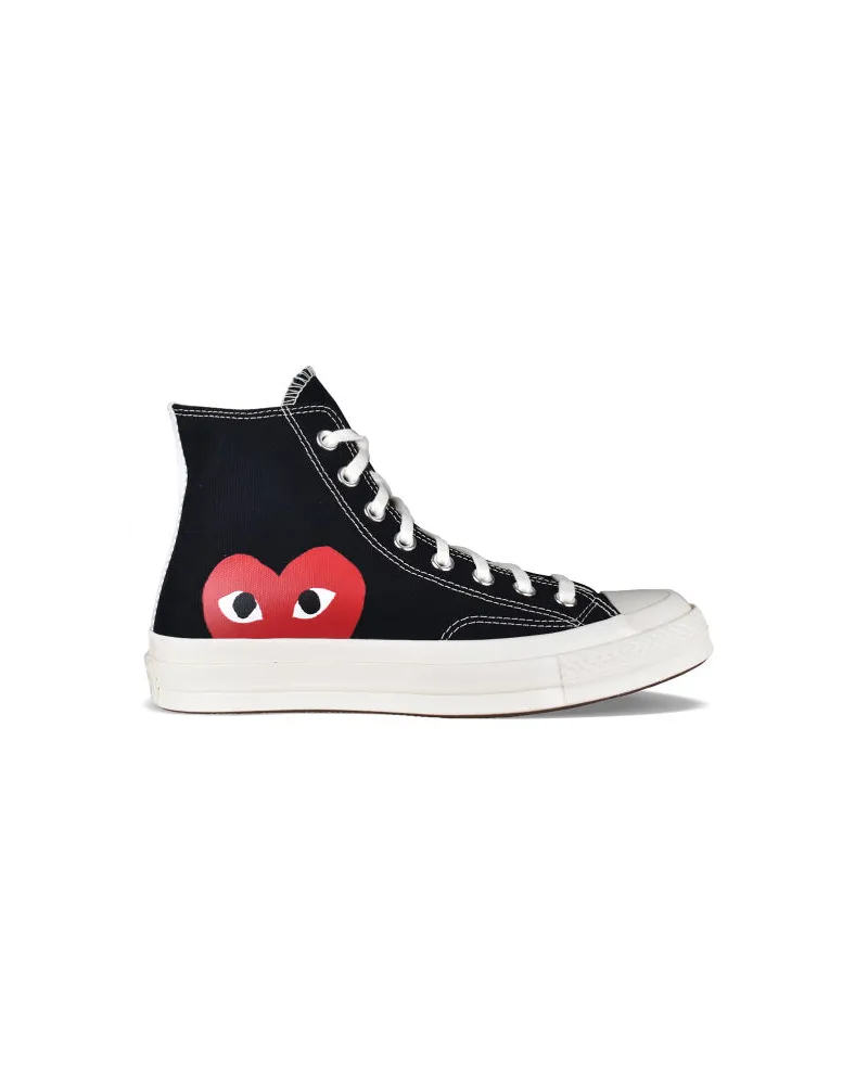 Comme des Garçons Chuck Taylor High Top Sneakers Black