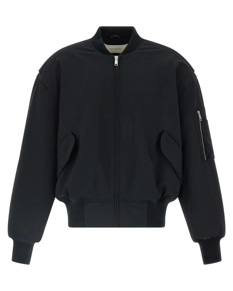 Entire Studios Ganze Studios 'breite' Bomberjacke Black