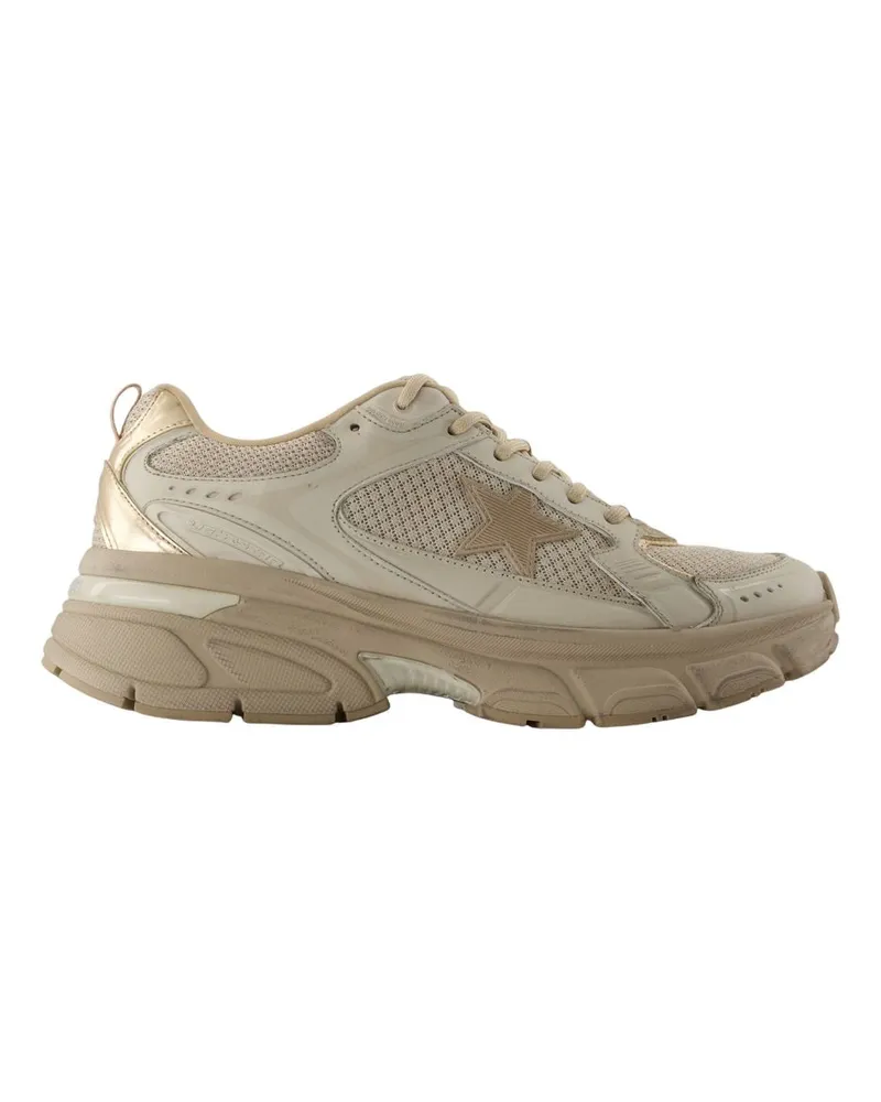 Golden Goose Lightstar Sneakers  Deluxe Marke Ledergrau/Taupe Grey