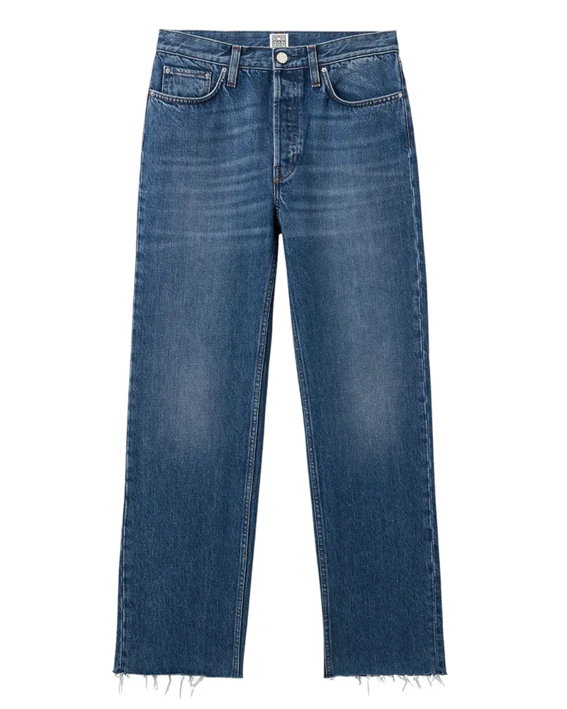 Totême Totem Medium Blue Classic Cut Denim Mid