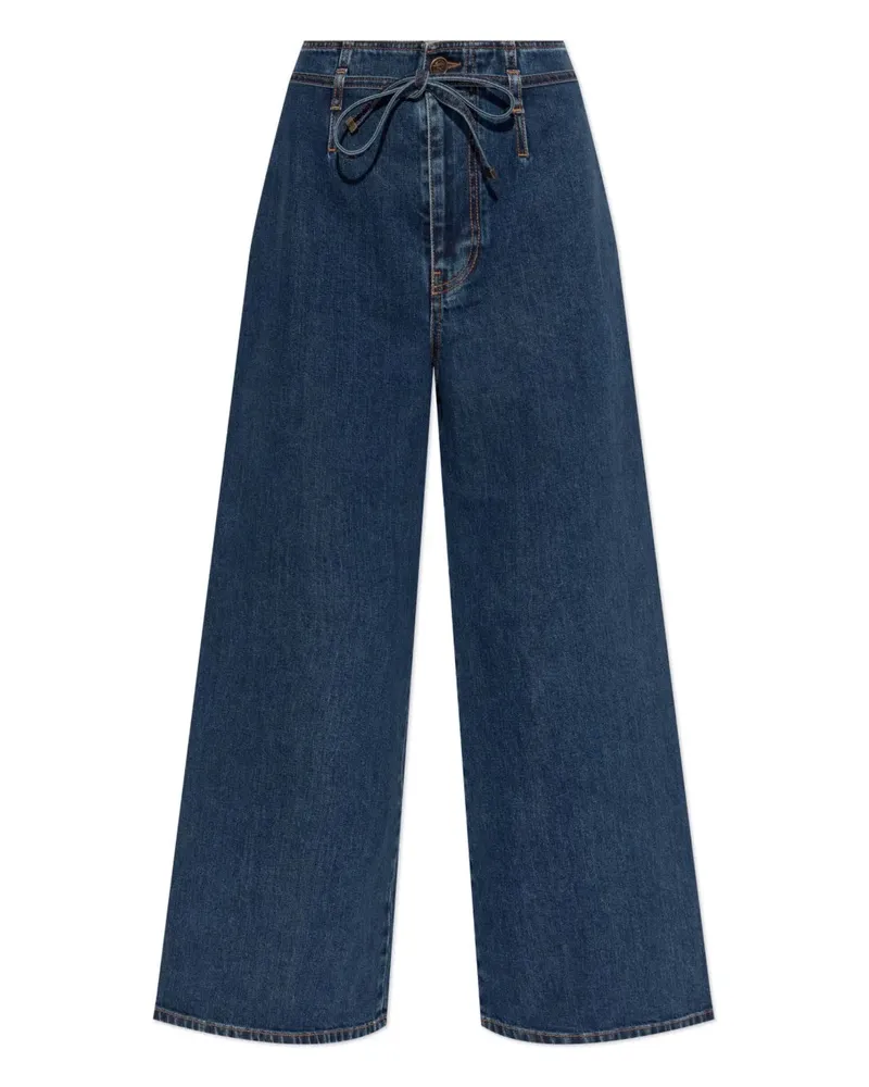 Etro Weitbeinjeans Azzurri