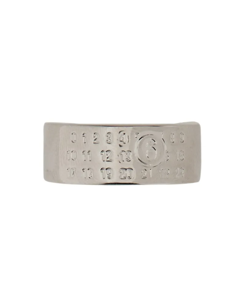 Maison Margiela minimaler numerischer" Bandring Silver