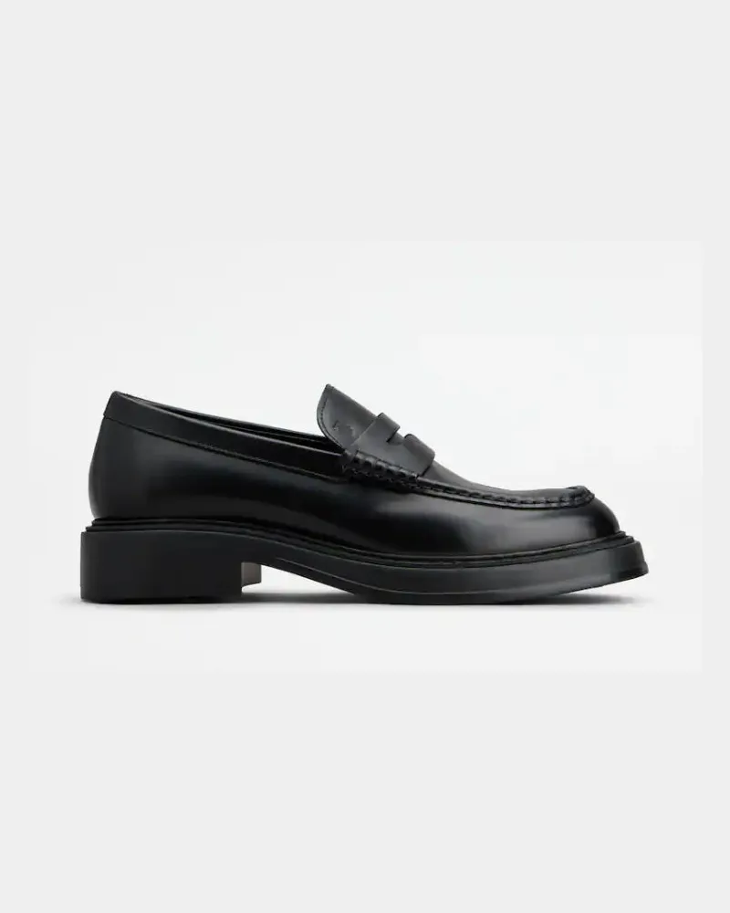 TOD'S Tod 's Ledermokasin Black