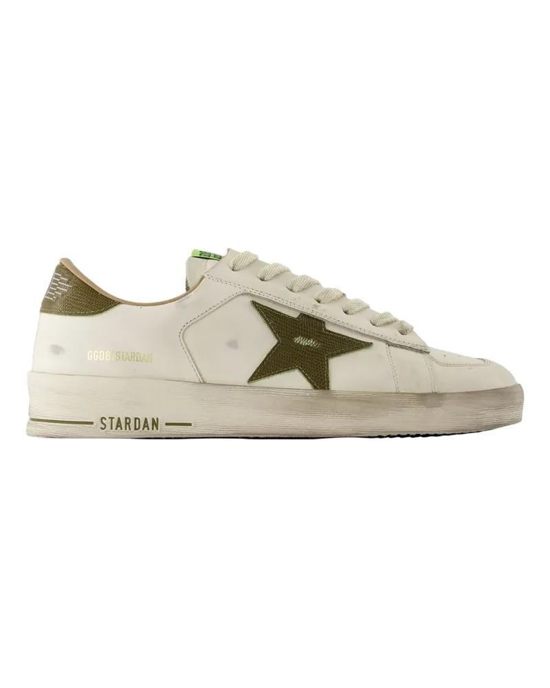Golden Goose Stardan Sneakers  Deluxe Marke Leder Weiß White