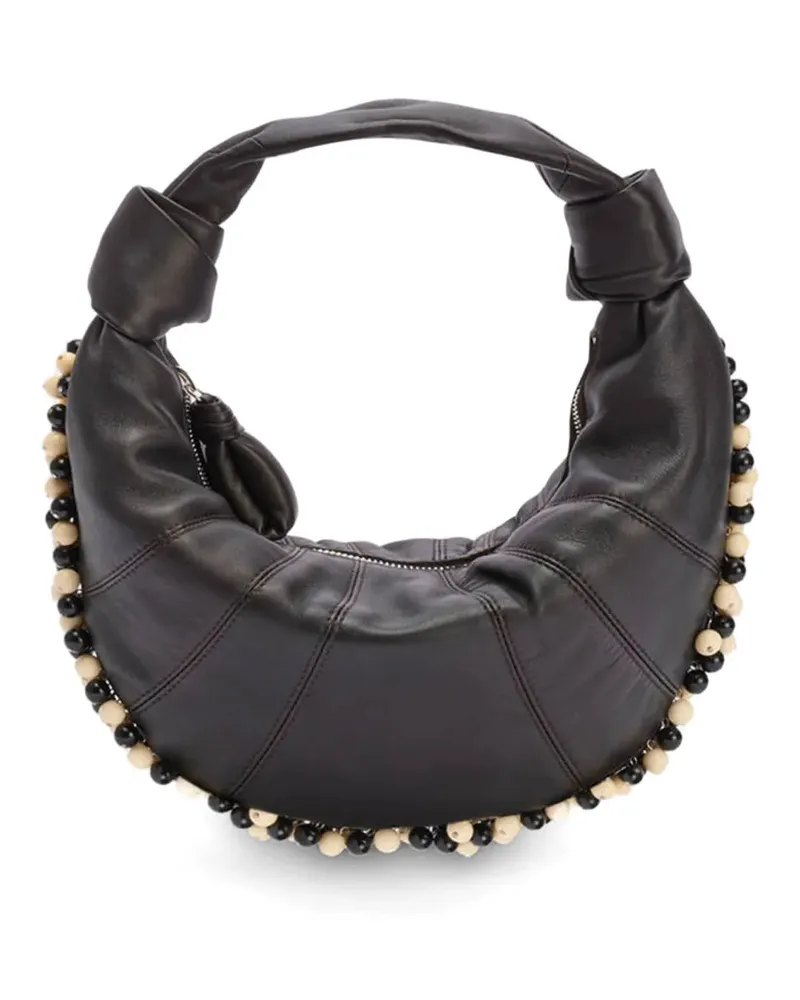 Christophe Lemaire Fortune Mini-Handtasche Dark