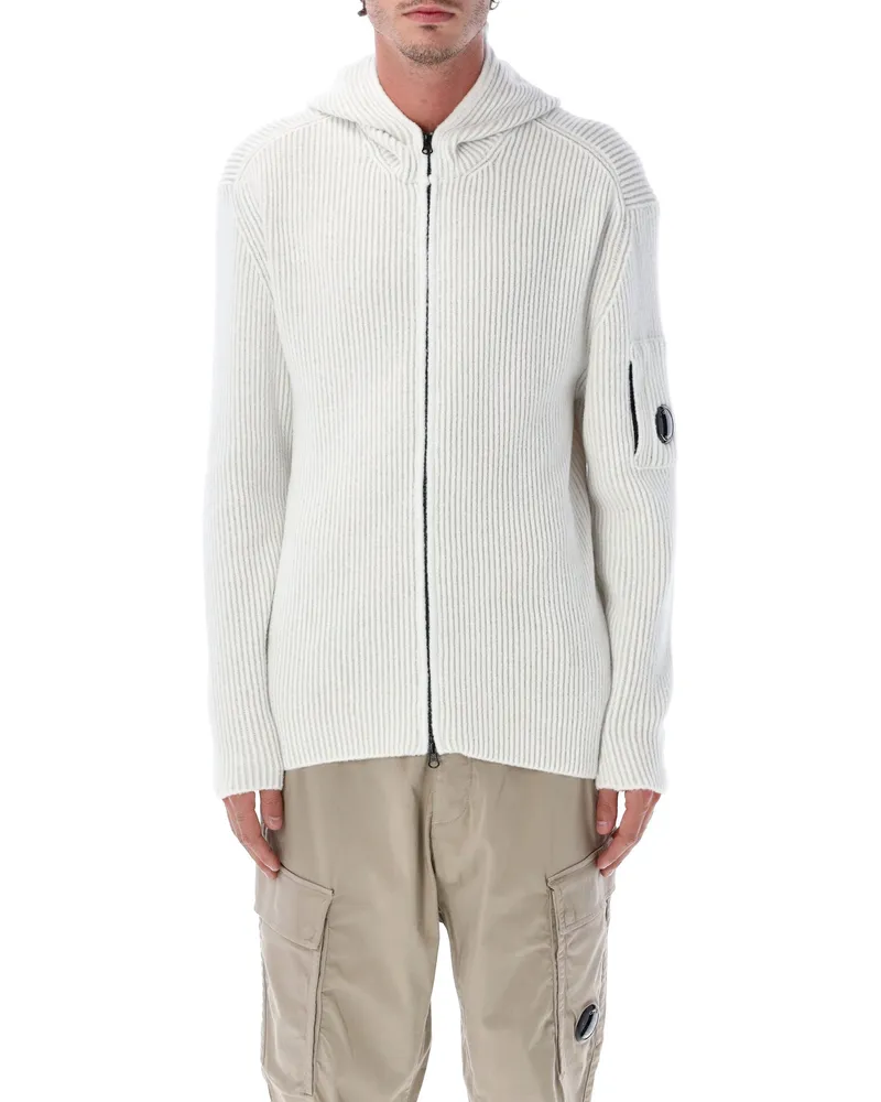 C.P. Company C.P. Firmenpullover White