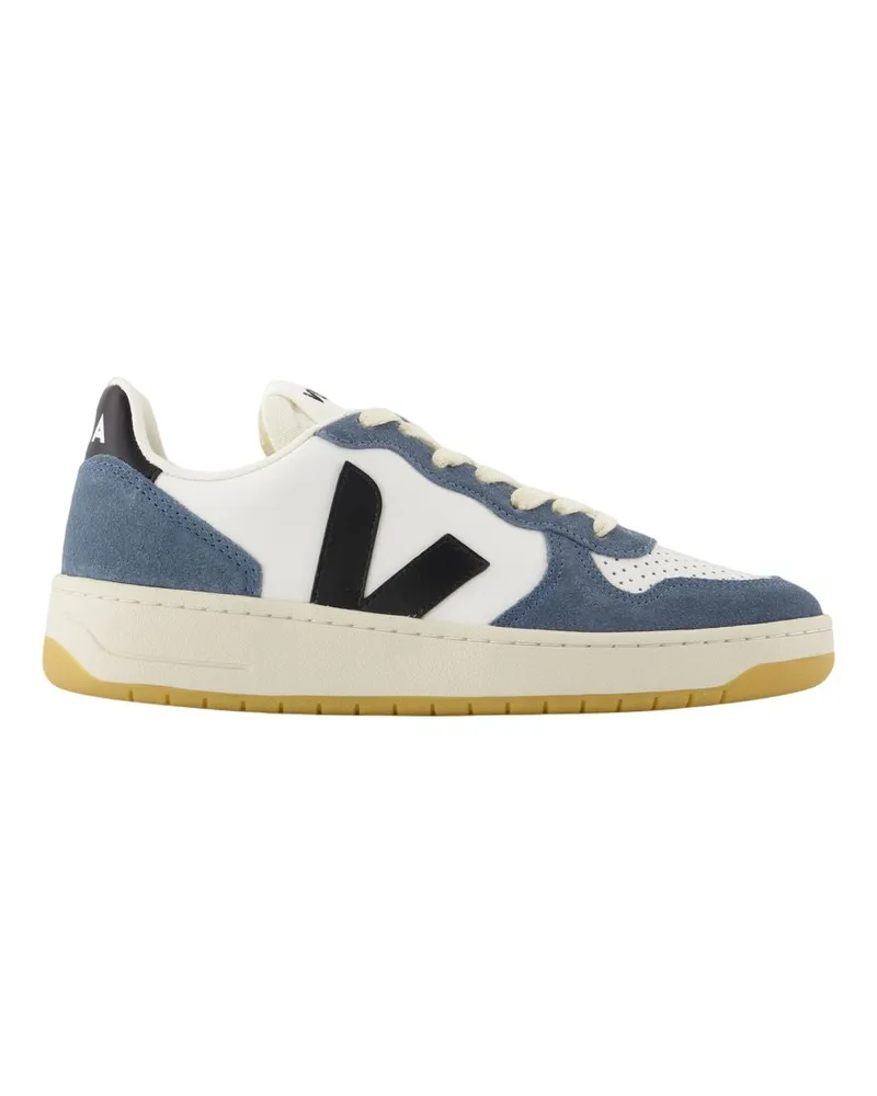 VEJA V 10 Turnschuhe  Leder Weiß White