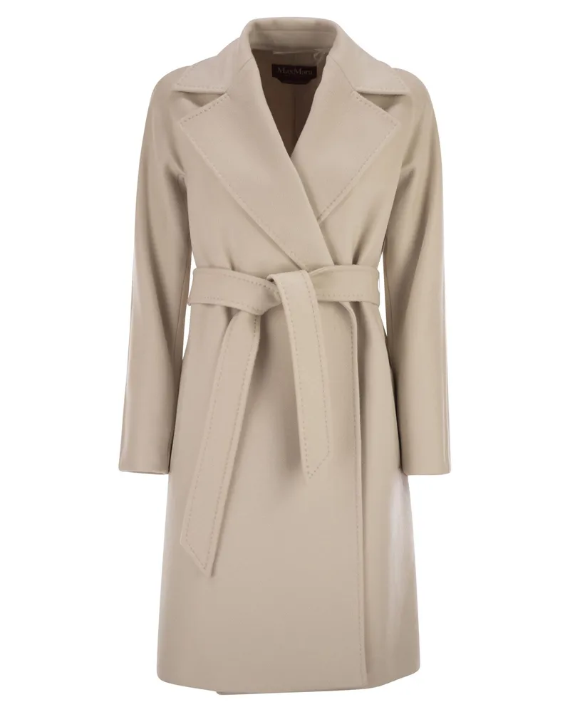 Max Mara Dravenna Wollkleid Kleid Mantel Beige