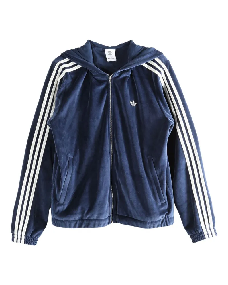 adidas Kapuzenpullover mit Reißverschluss Blue