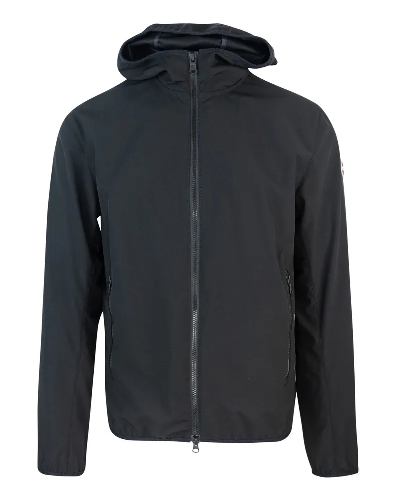 Colmar Giubbino in Softshell Con Cappuccio Nero Black