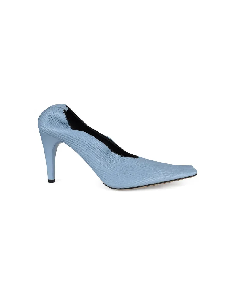 Bottega Veneta Crunch Pumps Blue