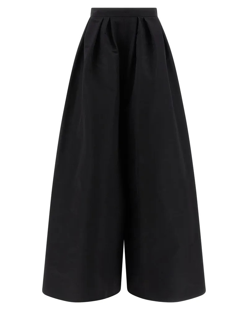 Carolina Herrera New York Palazzo-Hose Black