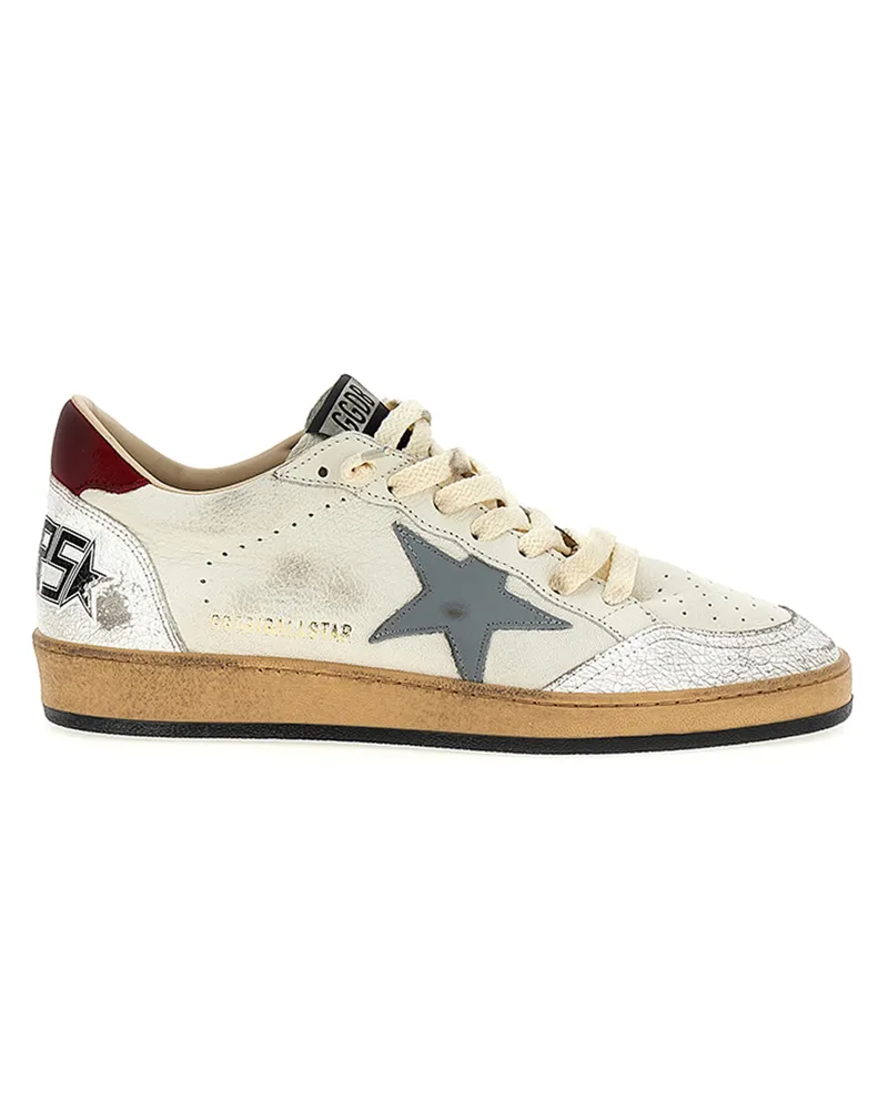 Golden Goose Ball Star' Sneakers Red
