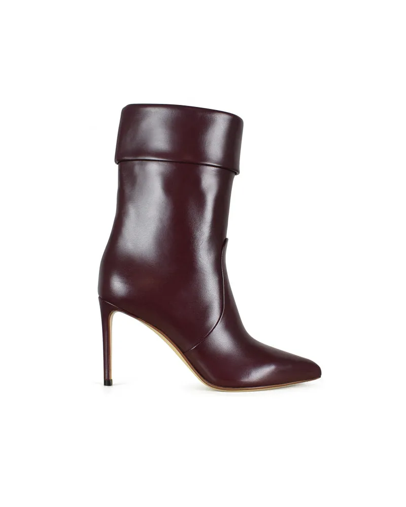 Francesco Russo Lederstiefel Burgundy