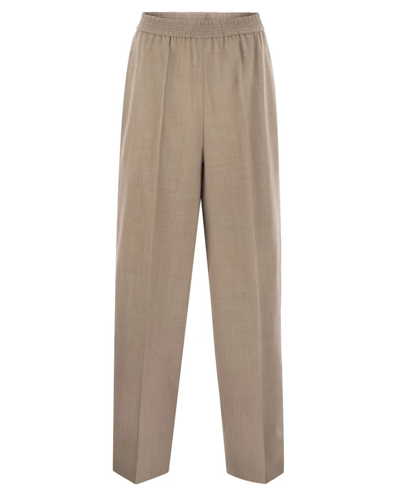 Fabiana Filippi gerade Wollhose Beige