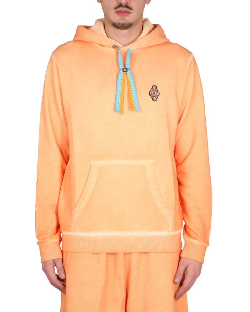 Marcelo Burlon | County of Milan Marcelo Burlon County of Mailand Sunset Cross reguläres Sweatshirt Orange