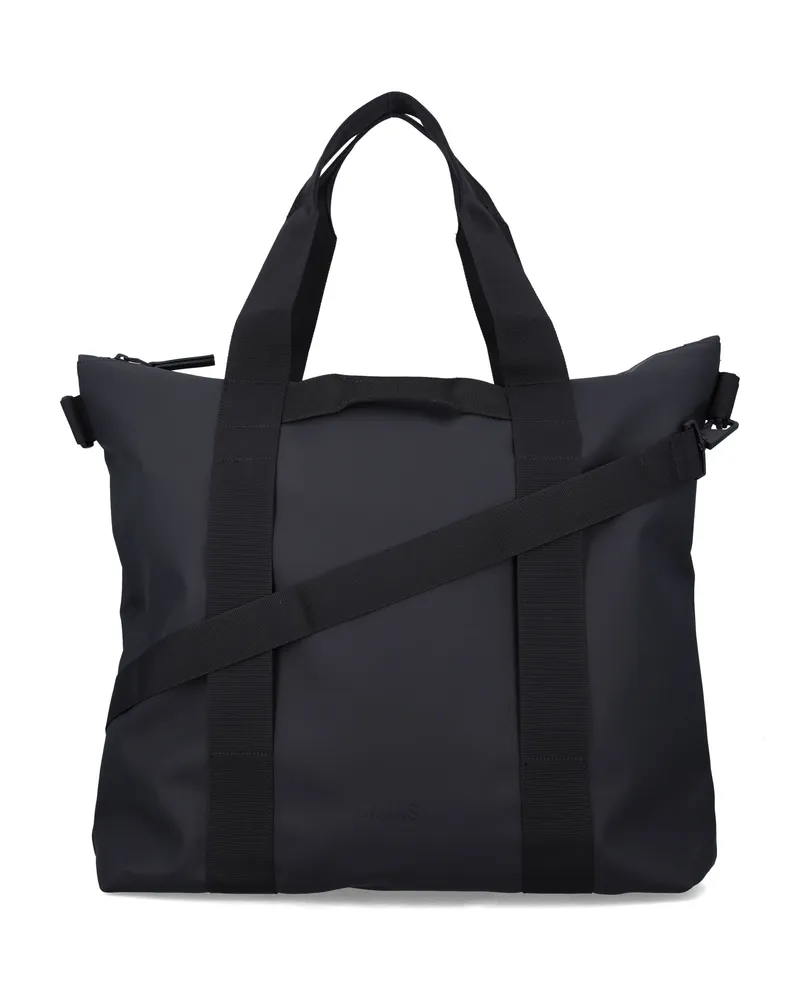 RAINS Koffer Schwarz Black