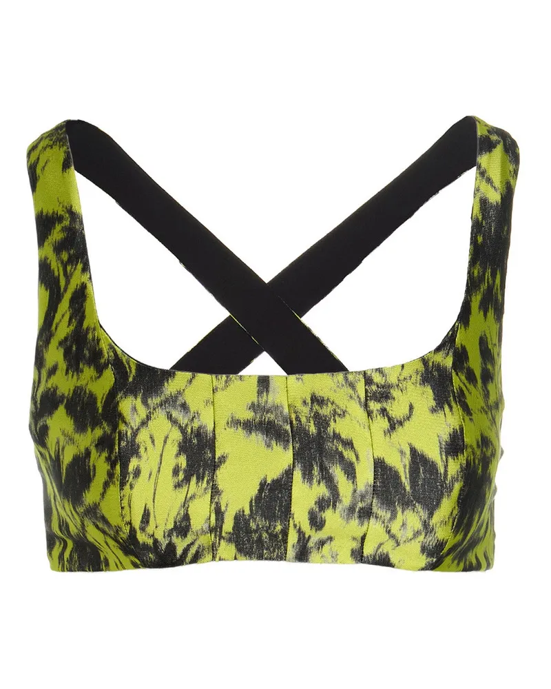 philosophy PHILOSOPHE DRUCKED CORPED TOP Multicolor