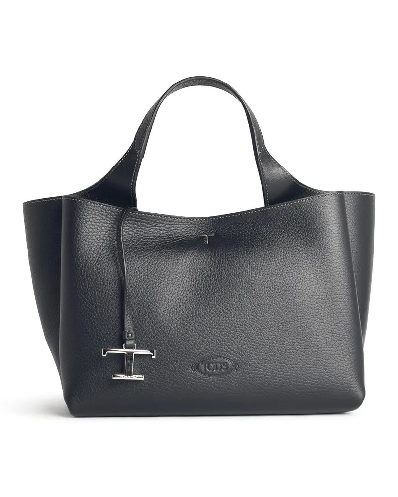 TOD'S Schwarze Lear-Tasche Black