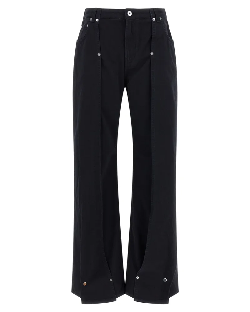 Jean Paul Gaultier Die Snap -Taste Jeans' Jeans Blue