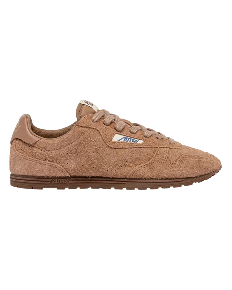 AUTRY Windspin Sneakers in Siena Wildleder Siena