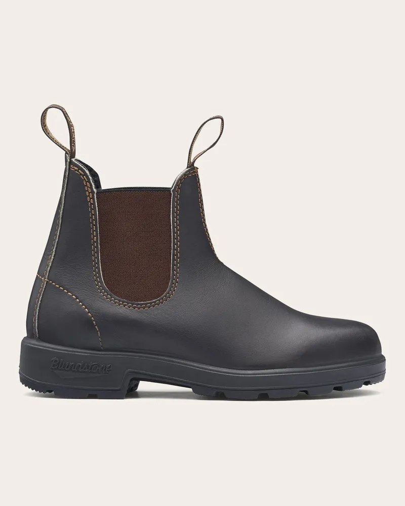 BLUNDSTONE 500 Stout braunes Leder 