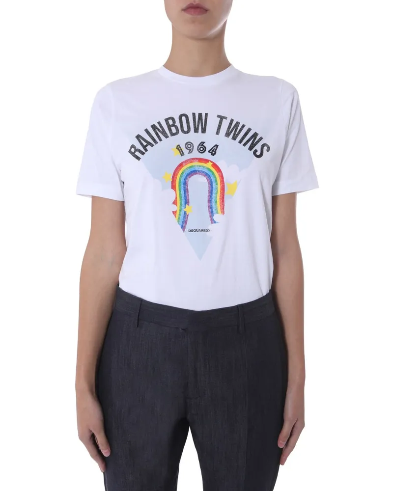 Dsquared2 rund Neck T -Shirt White