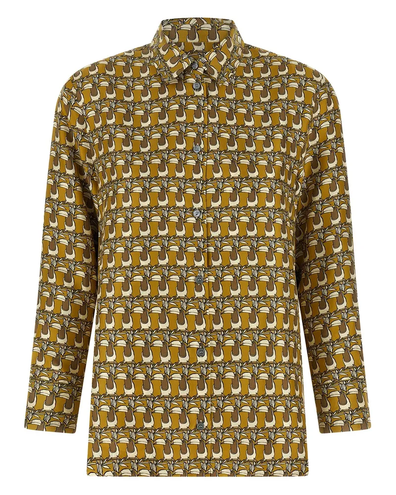 Max Mara Times' Reversible Shirt Multicolor