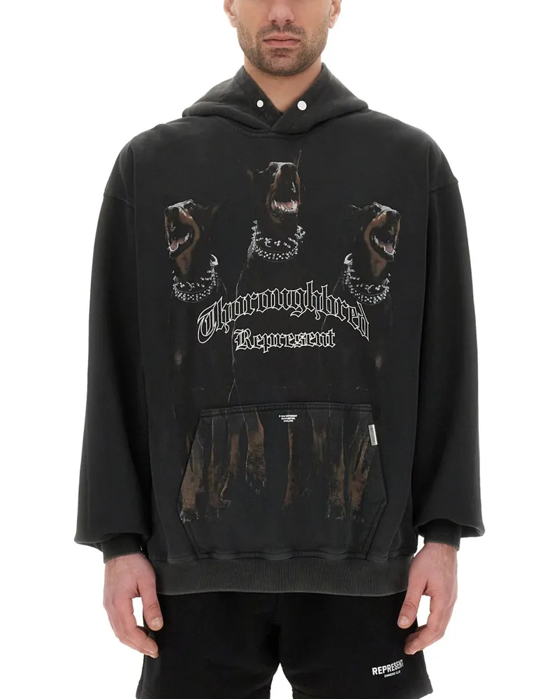 REPRESENT Repräsentieren Sie "Vollblut" Hoodie Black