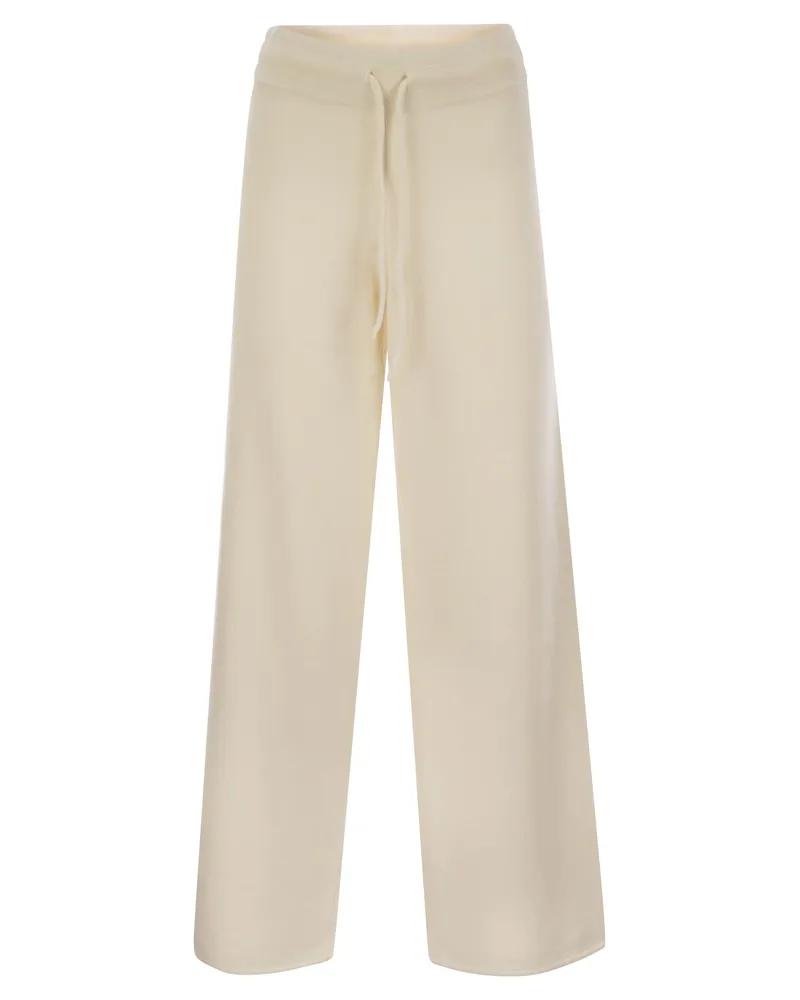 MC2 Saint Barth Cambon Wide Bein Hosen White