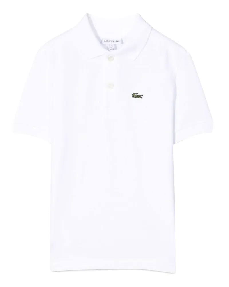 Lacoste reguläres Polo -Hemd White