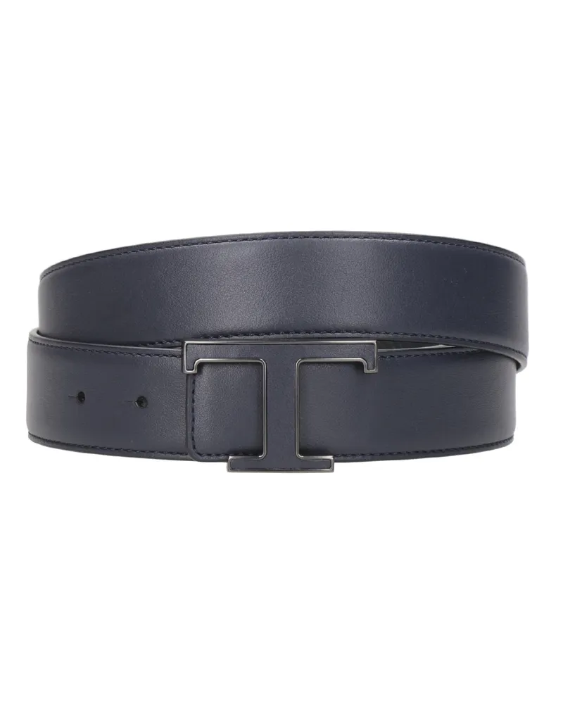 TOD'S Tod 's Gürtel Blu+nero