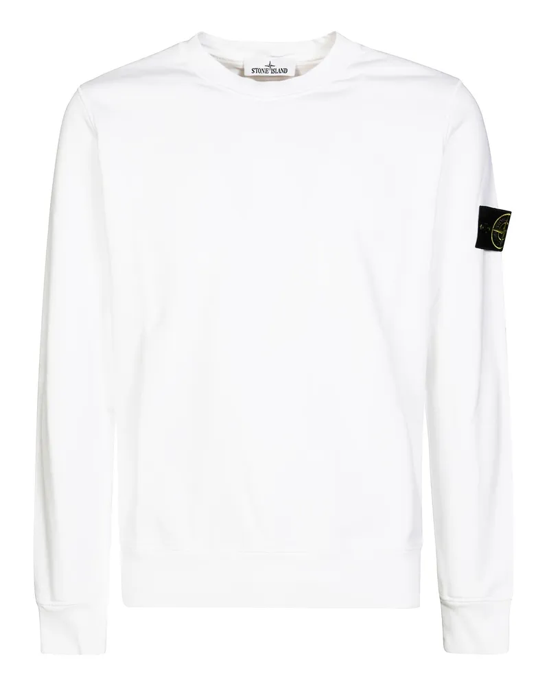 Stone Island Sweaters Weiß White